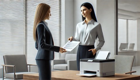 📑 Quelle documentation est nécessaire pour traiter ma demande de leasing pour une imprimante ?